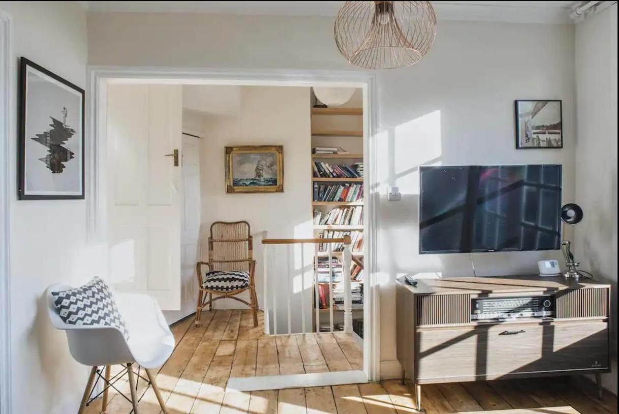 Falmouth Townhouse With Panoramic Sea View Terrace Extérieur photo